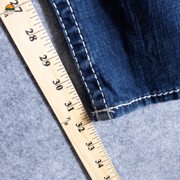 Big Star Vintage Collection Liv Slim Bootcut Leg Jeans Blue Denim Women's 28 - Picture 7 of 16